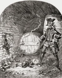 Illustration after George Cruikshank for the Poem 